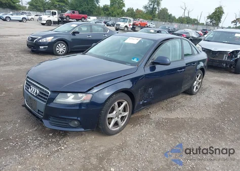 2009 Audi A4 2.0T Premium from USA, damaged, VIN WAULF78K99N017158